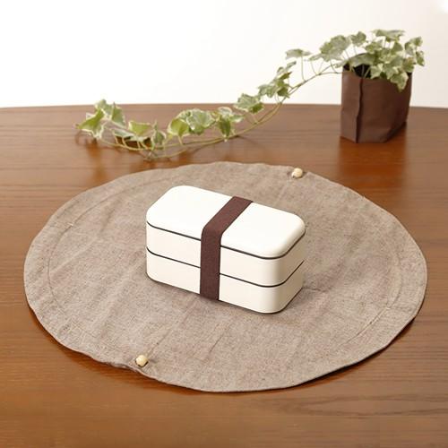 お弁当　お弁当袋　ランチマット　丸形　丸型　お弁当袋になっちゃう！！ランチクロス☆　シャンブレイ　М　お弁当グッズ |  | 13