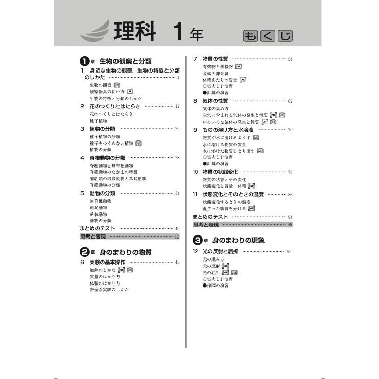 新中学問題集 理科 1年 : アスカラ Yahoo!ショッピング店 - 通販