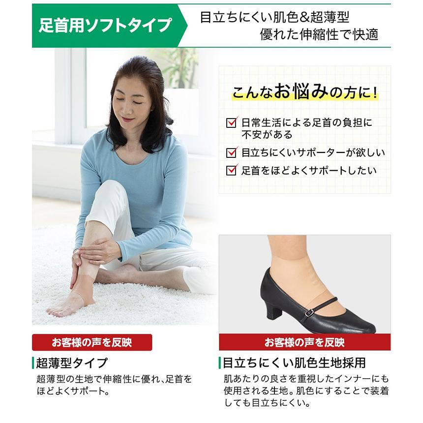 Phiten（ファイテン） サポーター メタックス 足首用 ソフトタイプ