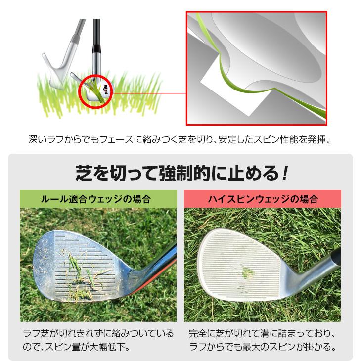 WORKS Golf - 新品ルール非適合 驚異のスピン ダイナミクス ハイスピン ウェッジ Amazon | ゴルフ クラブ ウエッジ 2本セット 溝 SLEルール 非