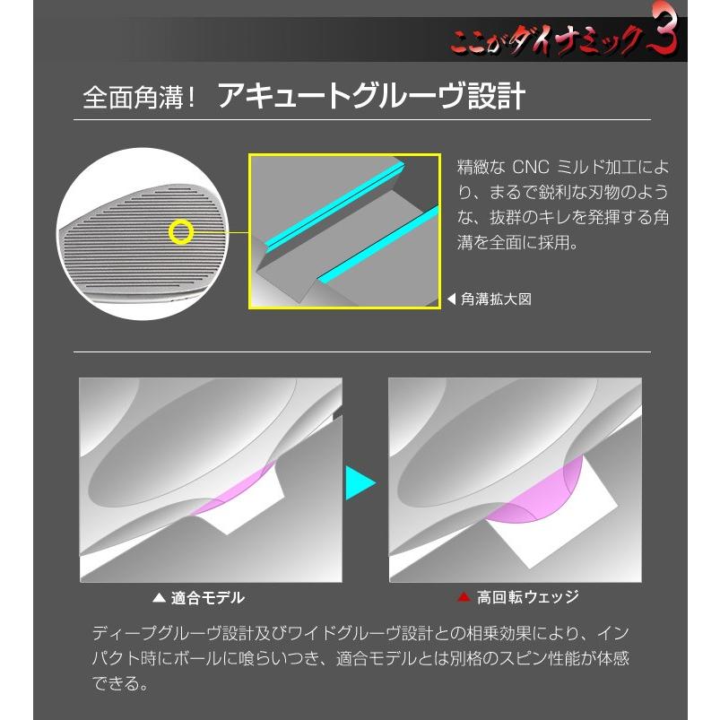 DYNAGOLF ゴルフ クラブ レフティー ウェッジ メンズ 2本セット