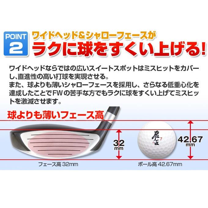 ワークスゴルフ ゴルフ クラブ 2本セット フェアウェイウッド 1w 3w 4w