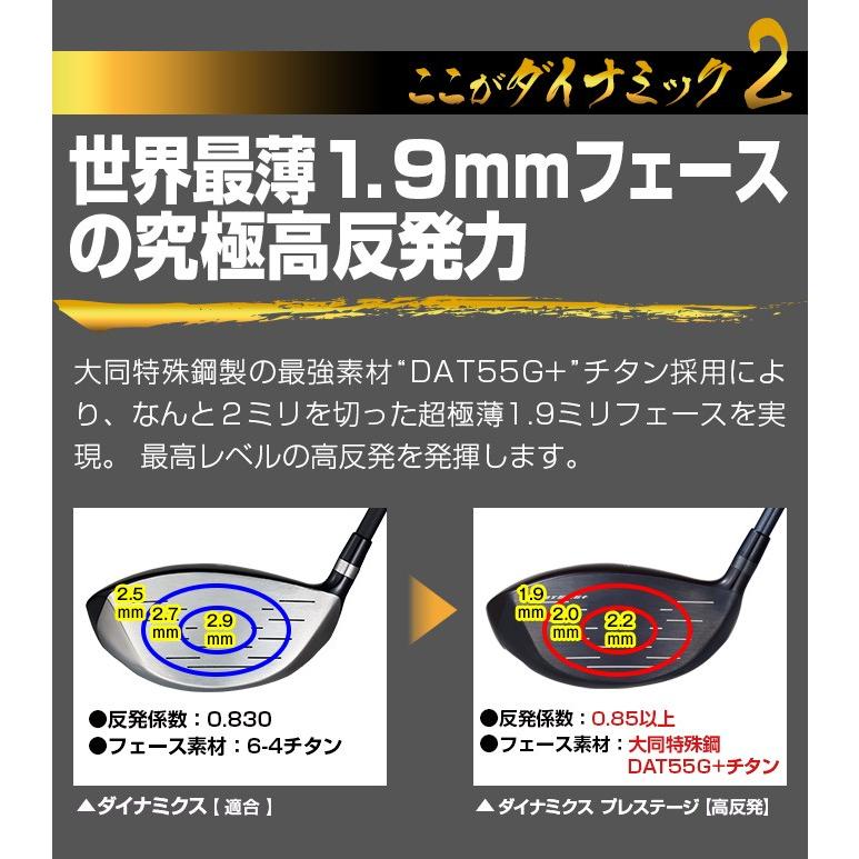 DYNAGOLF ゴルフ クラブ メンズ 3本セット 高反発ドライバー DYNAGOLF ゴルフ クラブ メンズ 3本セット 高反発ドライバー