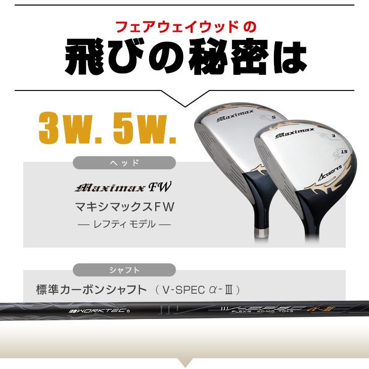 ワークスゴルフ ゴルフ クラブ レフティ ドライバー フェアウェイ