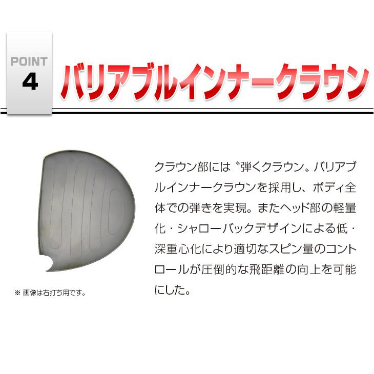 ワークスゴルフ ゴルフ クラブ レフティ ドライバー フェアウェイ