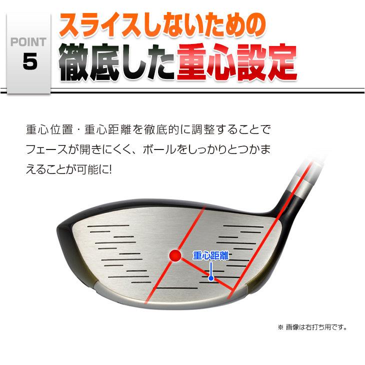 ワークスゴルフ ゴルフ クラブ レフティ ドライバー フェアウェイ