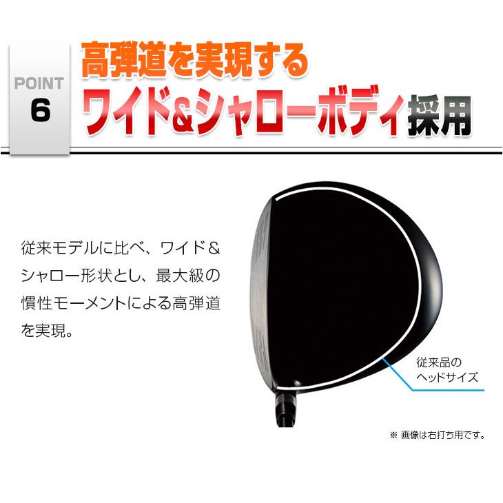ワークスゴルフ ゴルフ クラブ レフティ ドライバー フェアウェイ