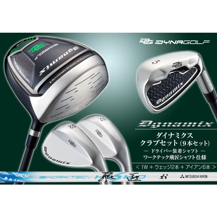 DYNAGOLF（ダイナゴルフ） ゴルフ クラブセット メンズ ダイナミクス 9
