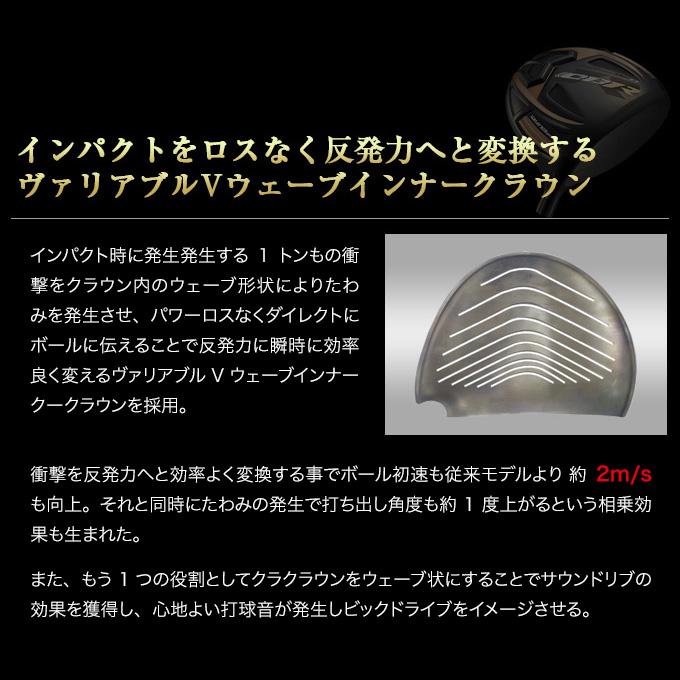 世界最高反発でQi4Dより55Yアップ☆ワークスゴルフ CBRブラックプレミア CBR ブラックプレミア MAX1.7 ＜超高反発＞｜ワークスゴルフ公式
