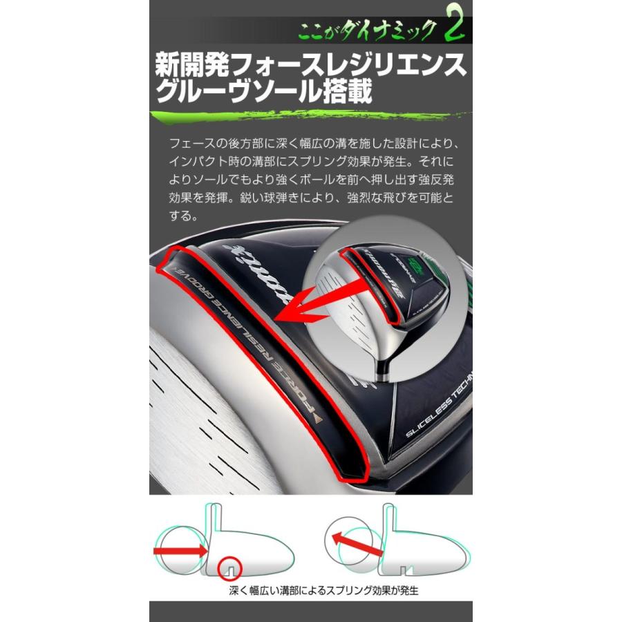 DYNAGOLF（ダイナゴルフ） ゴルフ クラブ ドライバー レフティ メンズ
