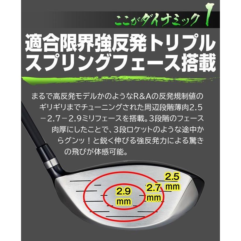 DYNAGOLF（ダイナゴルフ） ゴルフ クラブ メンズ ドライバー レフティ