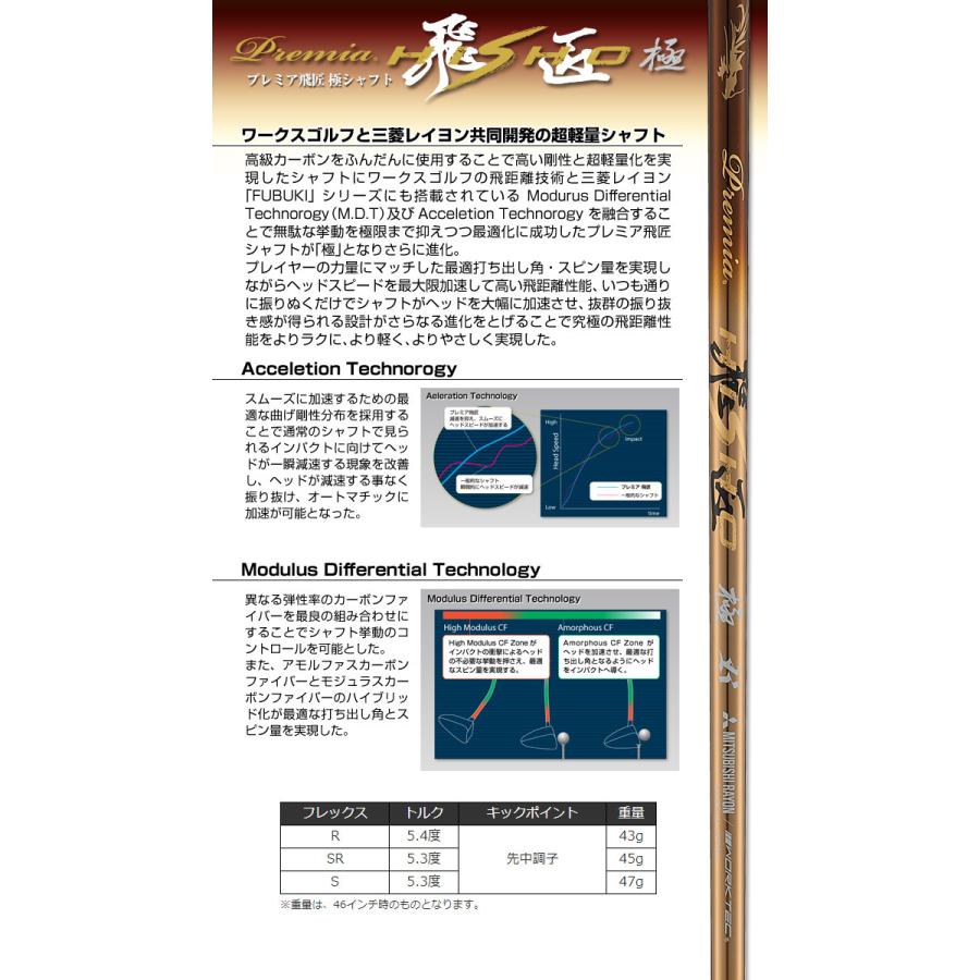 WORKS Golf - レフティ【新品】高反発　ダイナミクスプレステージドライバー ノーマルシャフト DYNAGOLF ゴルフ クラブ メンズ ドライバー レフティ 46インチ