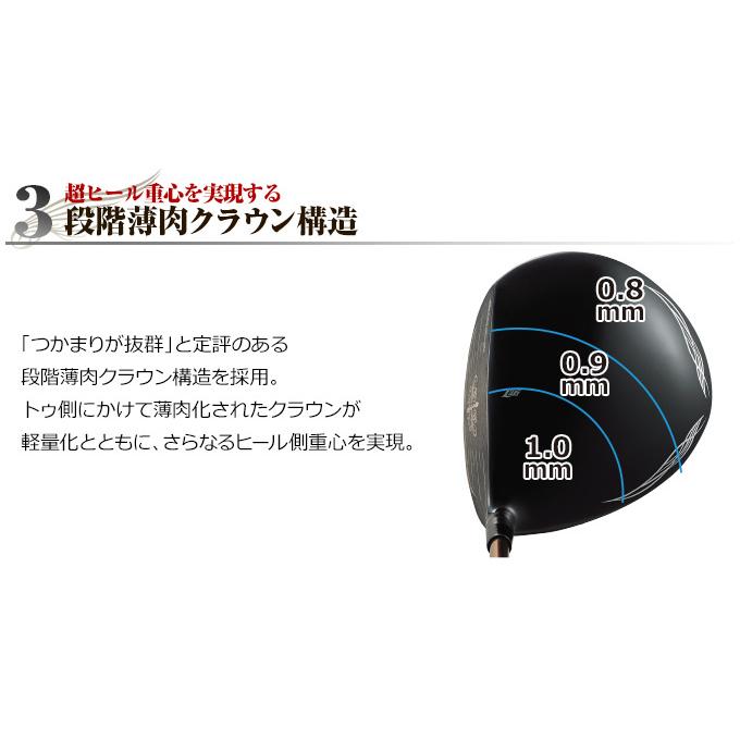 ワークスゴルフ ゴルフ クラブ ドライバー メンズ 46インチ 高反発