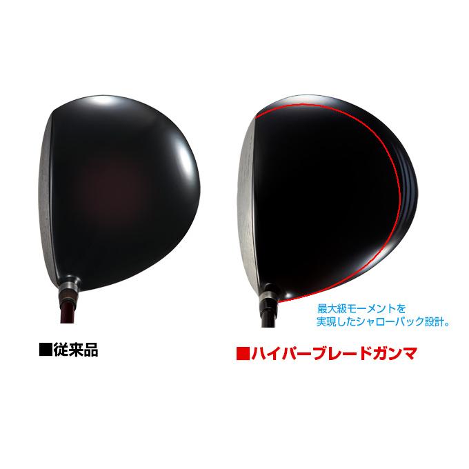 雑誌テストで一番飛んだ！ワークスゴルフハイパーブレードΓ ドラコンアッタス仕様 新品】ワークスゴルフ ハイパーブレード ガンマ Γ 高反発 プレミア2