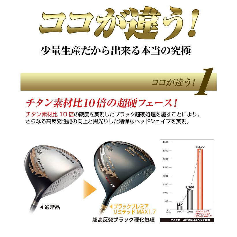 ワークスゴルフ レフティ ゴルフ クラブ ドライバー 新品 46インチ 超
