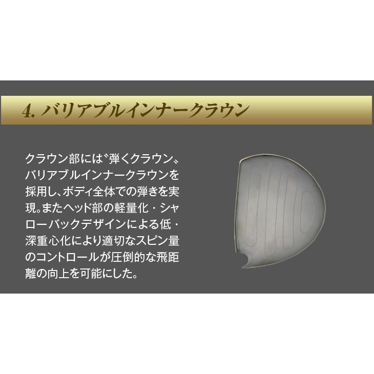 ワークスゴルフ レフティ ゴルフ ドライバー メンズ 46インチ 超高反発