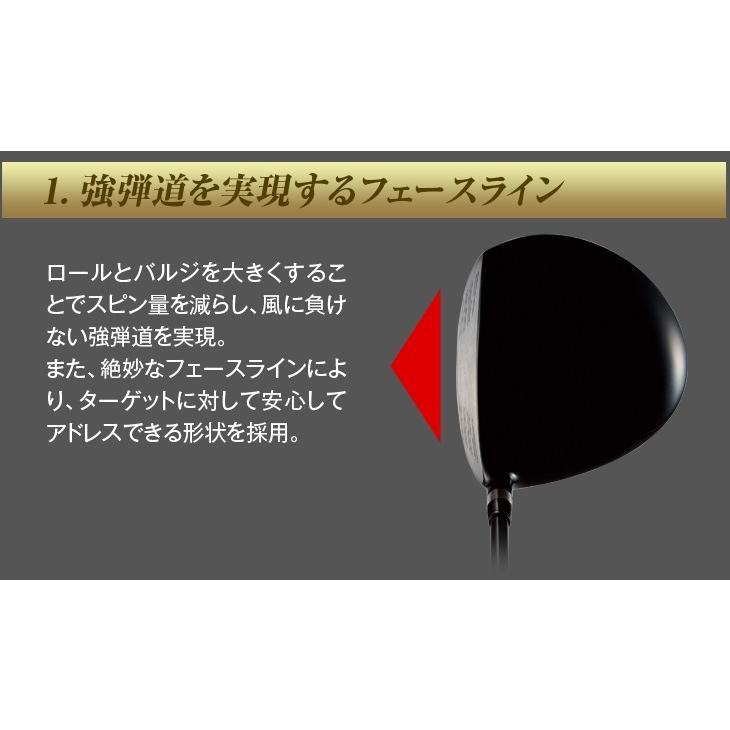 ワークスゴルフ レフティ ゴルフ ドライバー メンズ 46インチ 超高反発