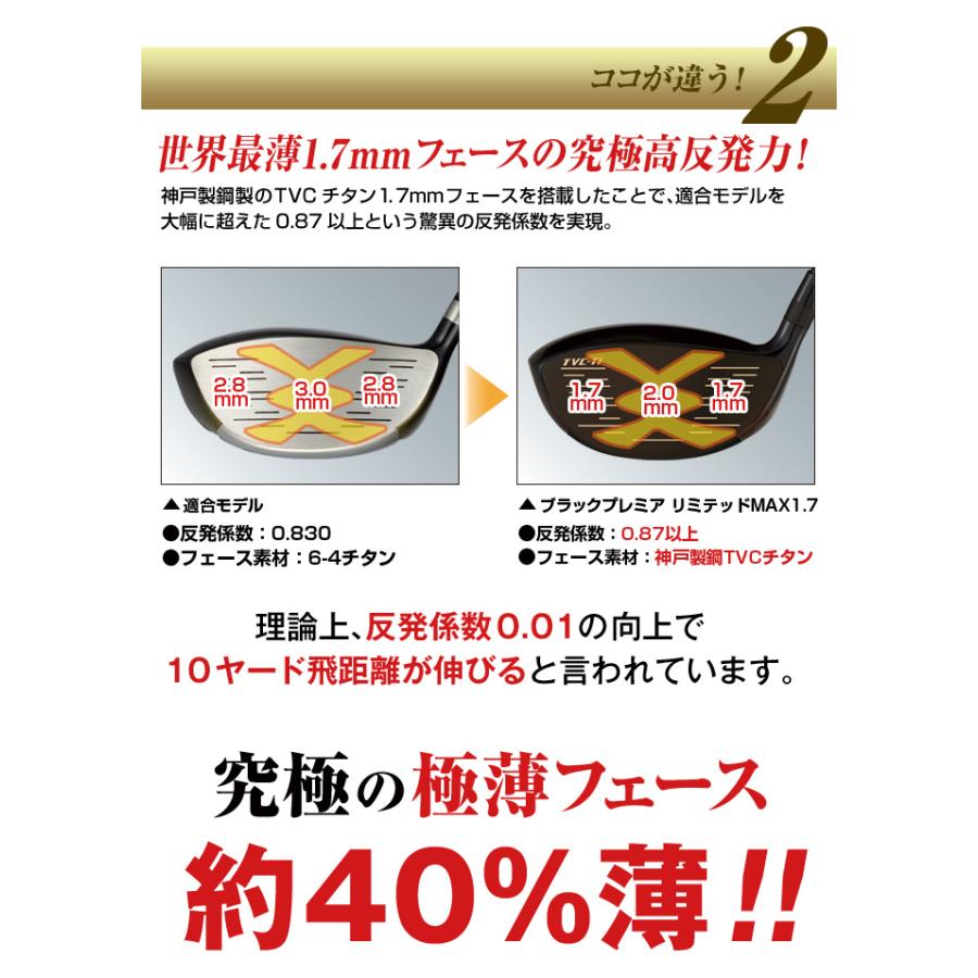 ワークスゴルフ レフティ ゴルフ ドライバー メンズ 46インチ 超高反発