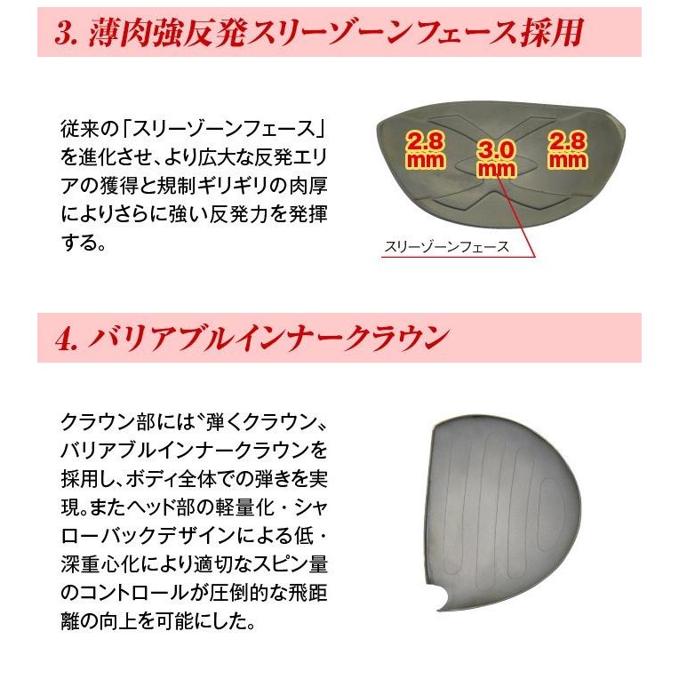 ワークスゴルフ 爆買い メンズ ドライバー 46インチ ルール適合 マキシ 
