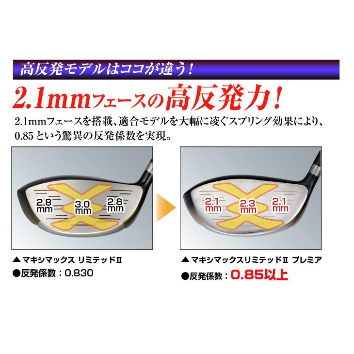 ワークスゴルフ ゴルフ クラブ ドライバー メンズ 46インチ 高反発