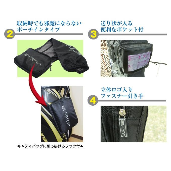 ワークスゴルフ ゴルフ トラベルカバー 折りたたみ式 ポーチイン