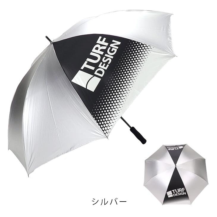 TURF DESIGN 日傘 長傘 UVカット 99.9％ 親骨75cm 軽量290g ターフ