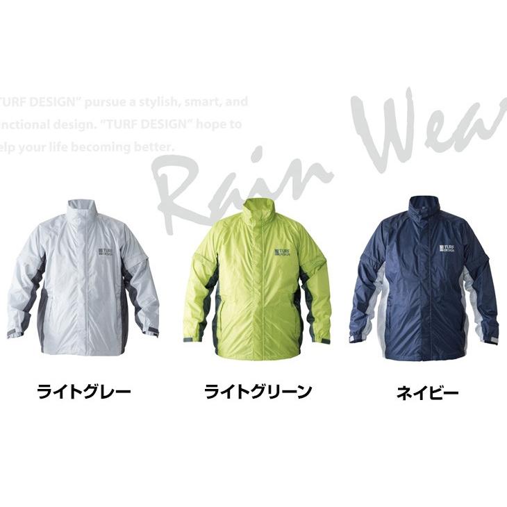 朝日ゴルフ用品 TURF DESIGN ターフデザイン レインジャケット レイン