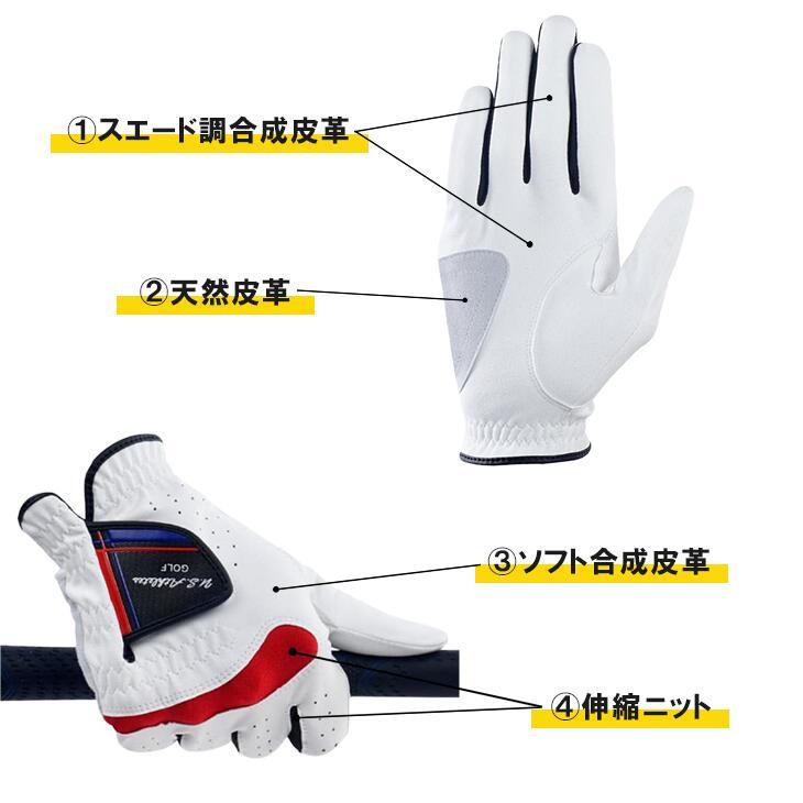 LEZAX（レザックス） ゴルフグローブ 右手 メンズ 手袋 1枚入り 左利き
