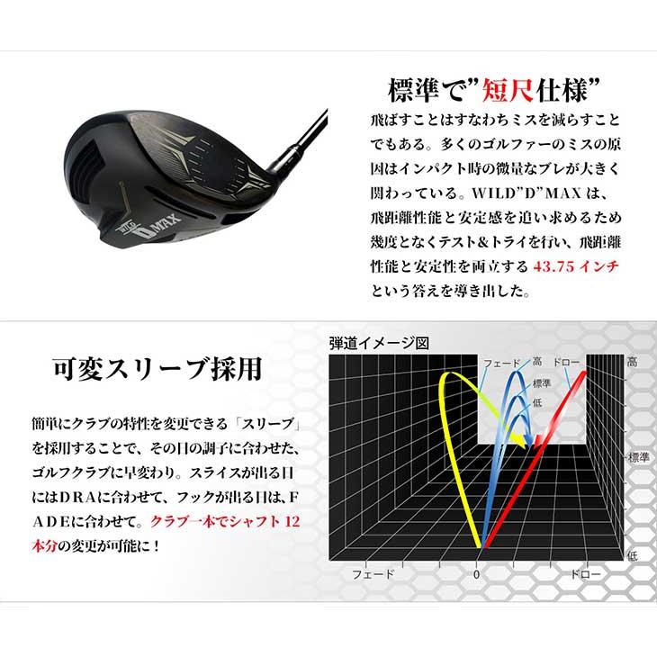 ワークスゴルフ 爆買い ドライバー メンズ ロフト角調整機能 ライ角
