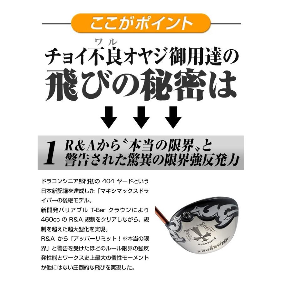 ワークスゴルフ ゴルフ クラブ メンズ ドライバー 46インチ ルール適合