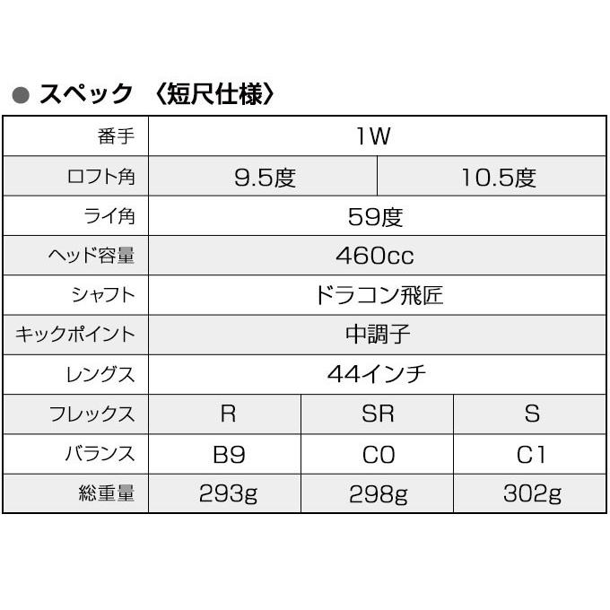 ワークスゴルフ ゴルフ クラブ ドライバー メンズ 44インチ 43インチ