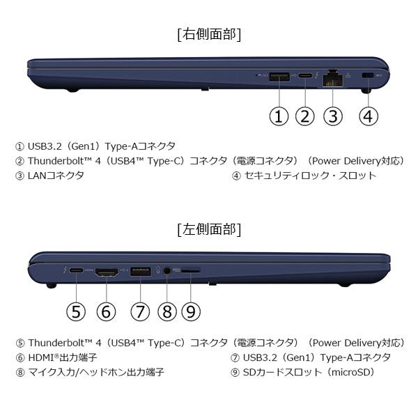 dynabook（ダイナブック） dynabook W6XAZA7BAH Ryzen 7 SSD512GB
