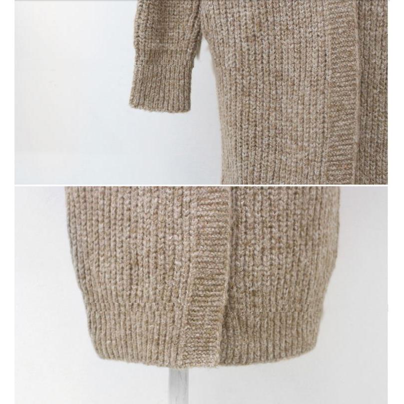 ニット ワンピース カーディガン ロング グレー 膝丈 2点 2164b ワンピース ドレスのtipstyle 通販 Yahoo ショッピング