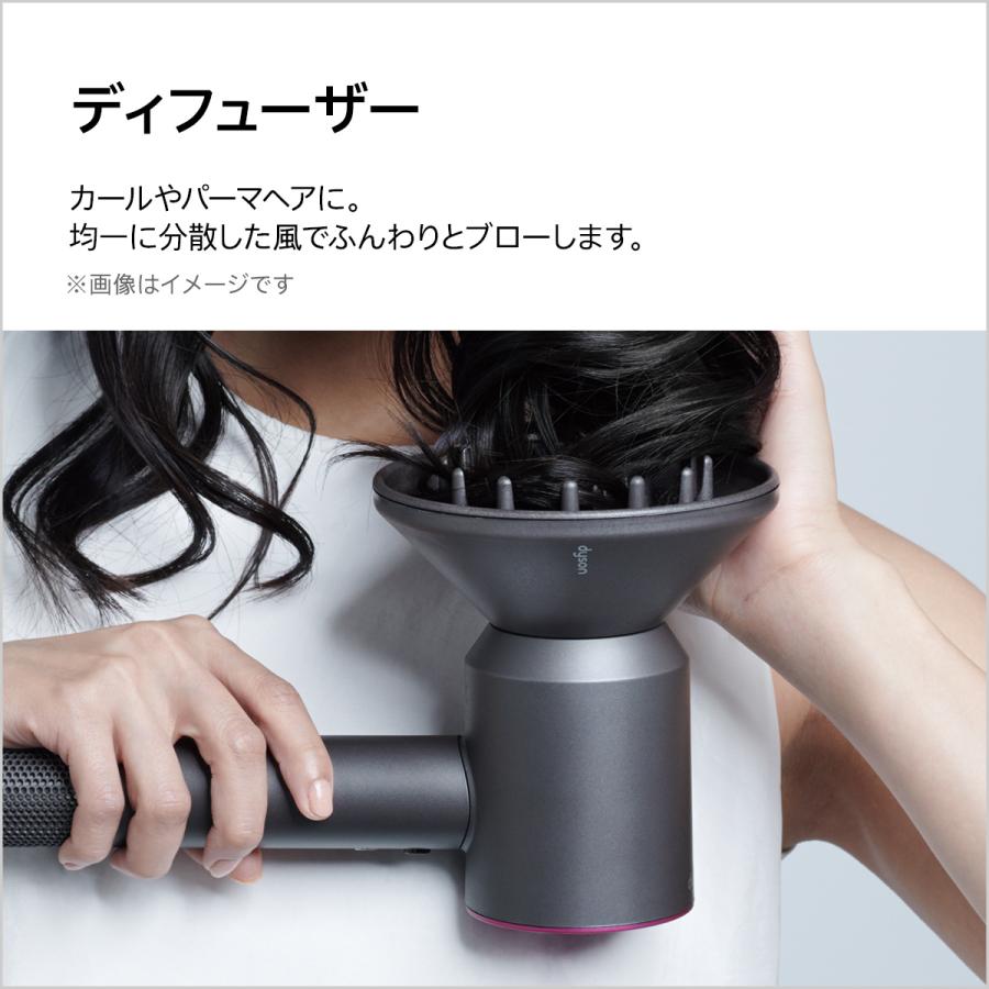 直販限定 収納スタンド付き 別送 ダイソン Dyson Supersonic Ionic ヘアドライヤー 贈与 Ulf n ニッケル Hd03 ブラック