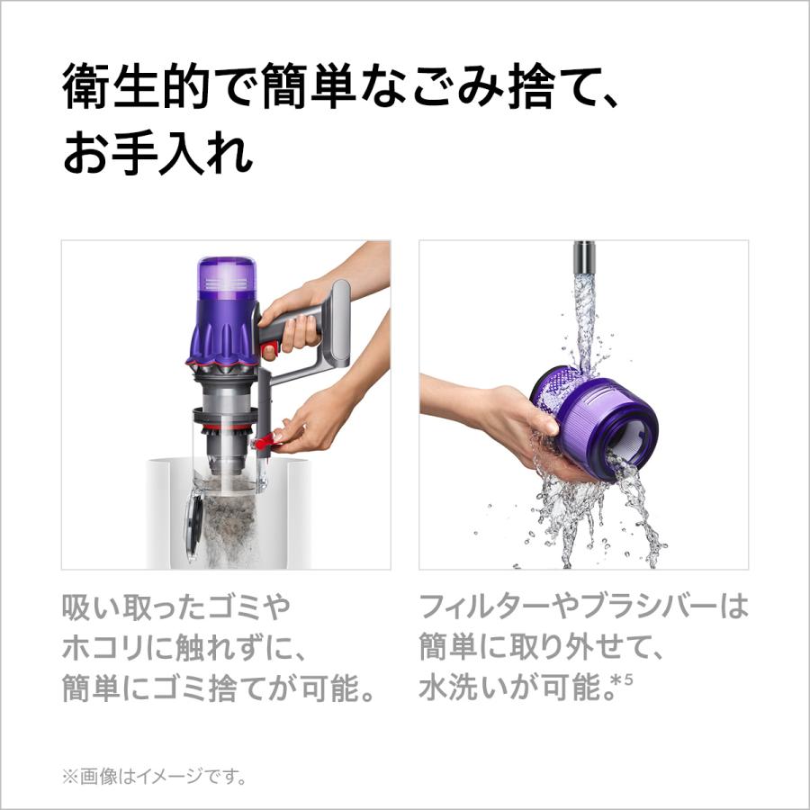 掃除機 コードレス掃除機 【軽量でパワフル】ダイソン Dyson Digital Slim Fluffy dyson SV18FF H｜dyson｜05