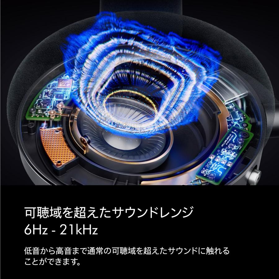 ヘッドホン ノイズキャンセリングヘッドホン ダイソン Dyson OnTrac WP02 Dlr/Ye ROW CNC アルミニウム dyson オントラック_4