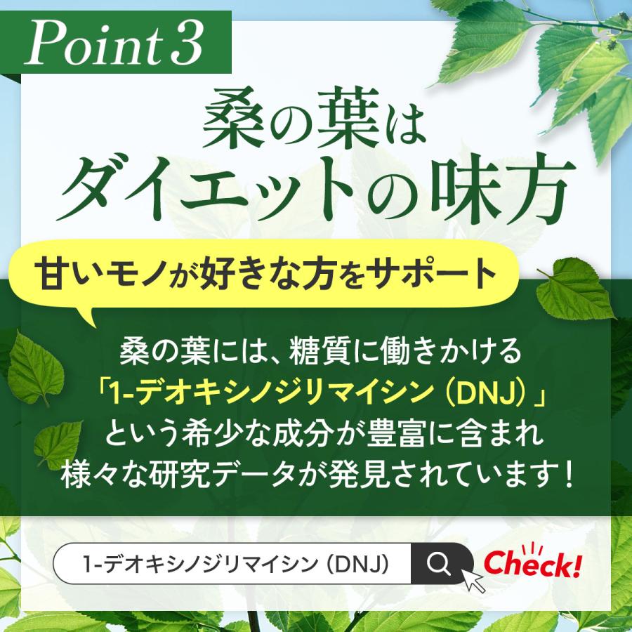 有機JAS認証】桑の葉 100% サプリ 粒【約2〜3ヶ月分】 無添加 国産