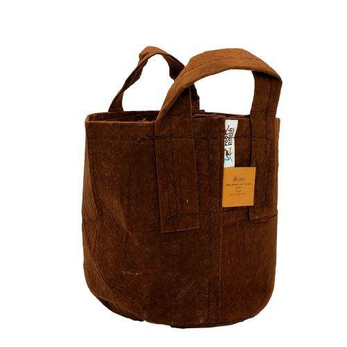 おしゃれな植木鉢 ルーツポーチ 不織布の植木鉢 持ち手type M 3ガロン 幅25 5cm 高さ21 5cm Cc22 E 花屋さん 通販 Yahoo ショッピング