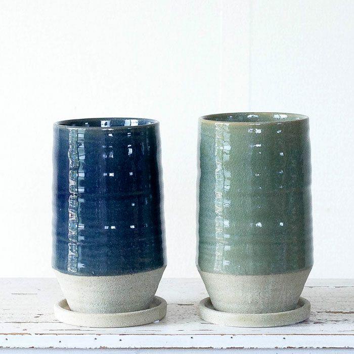 植木鉢カバー (陶芸作品) 楽天市場】植木鉢 おしゃれ 陶器 火鉢 陶器鉢 メダカ鉢 金魚鉢