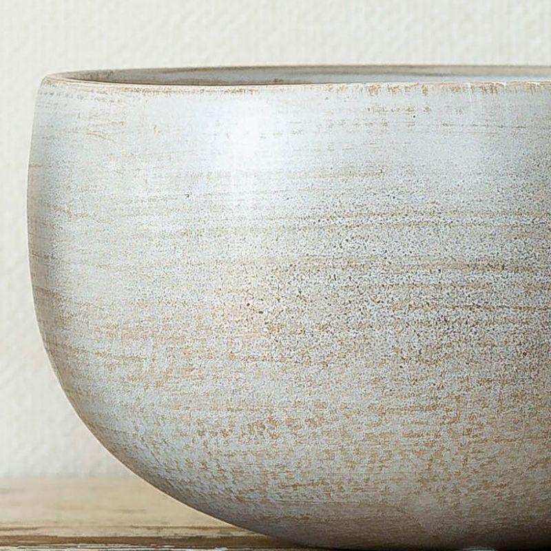 鉢 植木鉢 おしゃれ 室内 陶器鉢 浅鉢 ゆったりとした、浅めのボール鉢