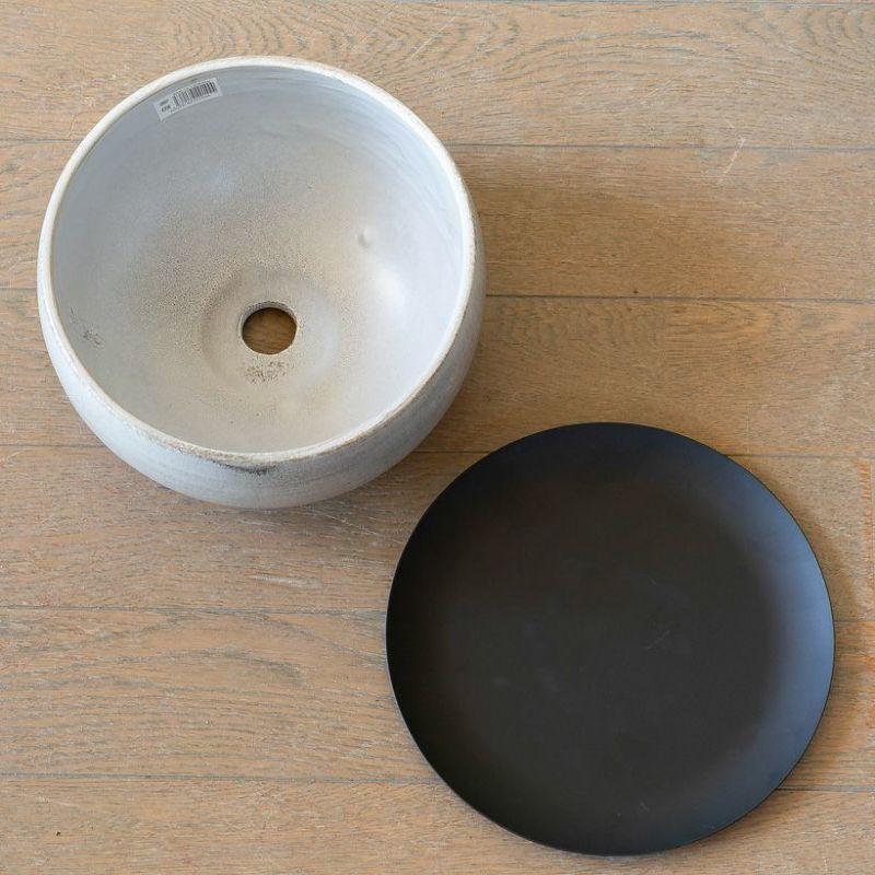 鉢 植木鉢 おしゃれ 室内 陶器鉢 浅鉢 ゆったりとした、浅めのボール鉢