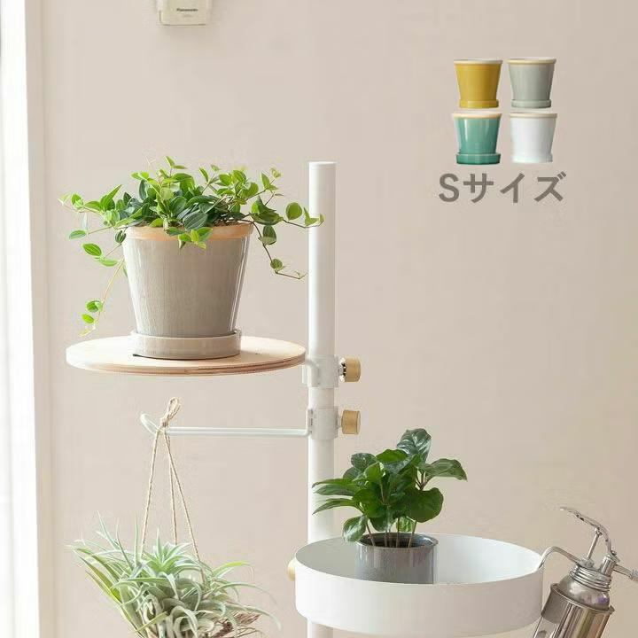 陶器鉢 植木鉢 4色から選べる、植物に合せやすい植木鉢 おしゃれ 鉢 3