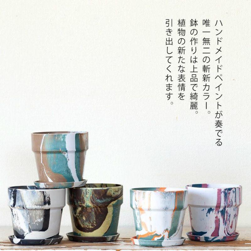 鉢 植木鉢 おしゃれ 室内 カラフル 軽い、可愛い、植木鉢。SS（10cm