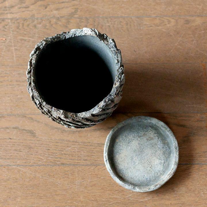 鉢 植木鉢 おしゃれ 個性的 ゴツゴツ、石っぽくてカッコいい化粧