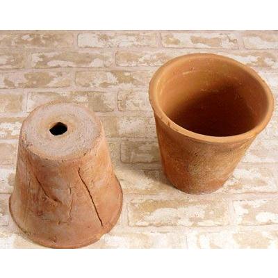 植木鉢 素焼き アンティーク モスポット 6号( アンティーク風