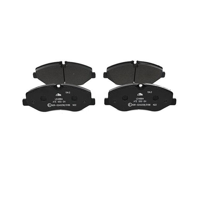 ブレーキ】ダスト低減セラミックパッドSET・フロント/ATE製 メルセデス