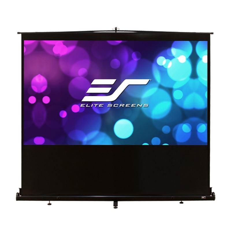 【F120NWH】Elite エリートスクリーン ポータブル 自立式 床置き式 スクリーン  EZシネマ 120インチ(16:9) マックスホワイト素材 ブラックケース｜e-active｜02