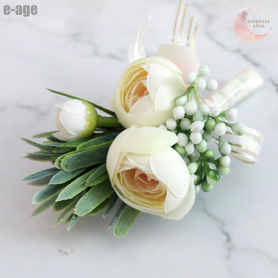 ウェディングブートニア 結婚式 コサージュ ブーケ 花嫁 披露宴 ウェディングブートニア 結婚式 コサージュ ブーケ 花嫁 披露宴