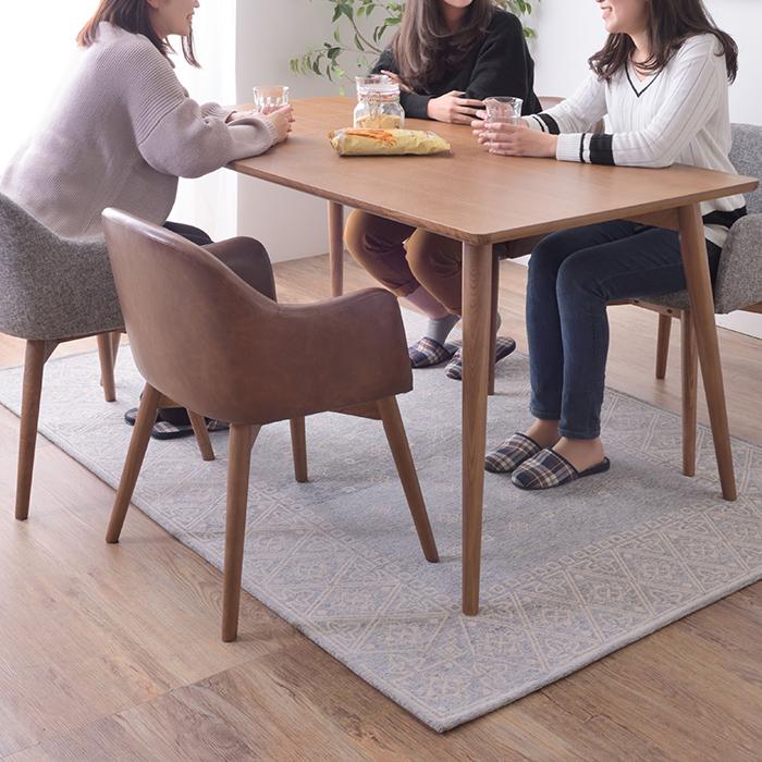 東谷 (豪華2大特典)ダイニングテーブル 4人 北欧 木製 おしゃれ 角型