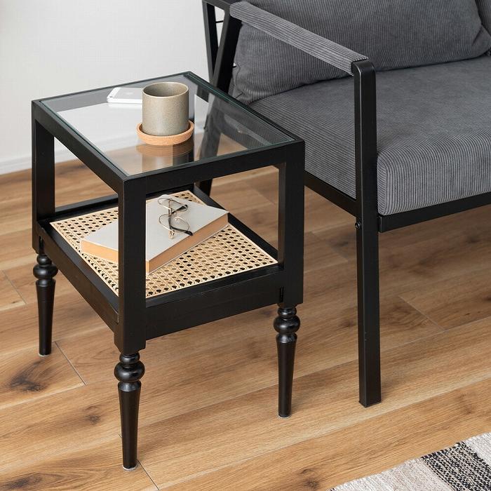 東谷 (豪華2大特典)サイドテーブル コンソール ディスプレイ オープン